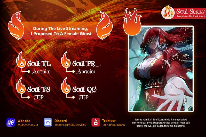 During The Live Streaming, I Proposed To A Female Ghost Chapter 29 - halaman 1