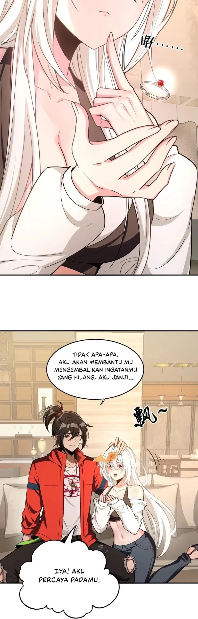 During The Live Streaming, I Proposed To A Female Ghost Chapter 31 - halaman 11