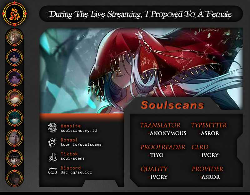 During The Live Streaming, I Proposed To A Female Ghost Chapter 33 - halaman 1