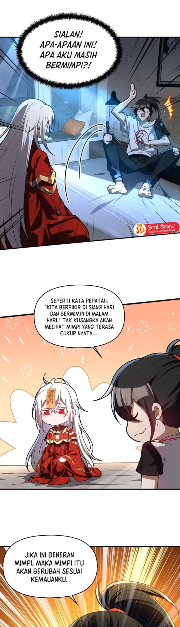 During The Live Streaming, I Proposed To A Female Ghost Chapter 4 - halaman 4