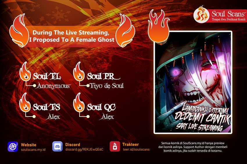 During The Live Streaming, I Proposed To A Female Ghost Chapter 43 - halaman 1