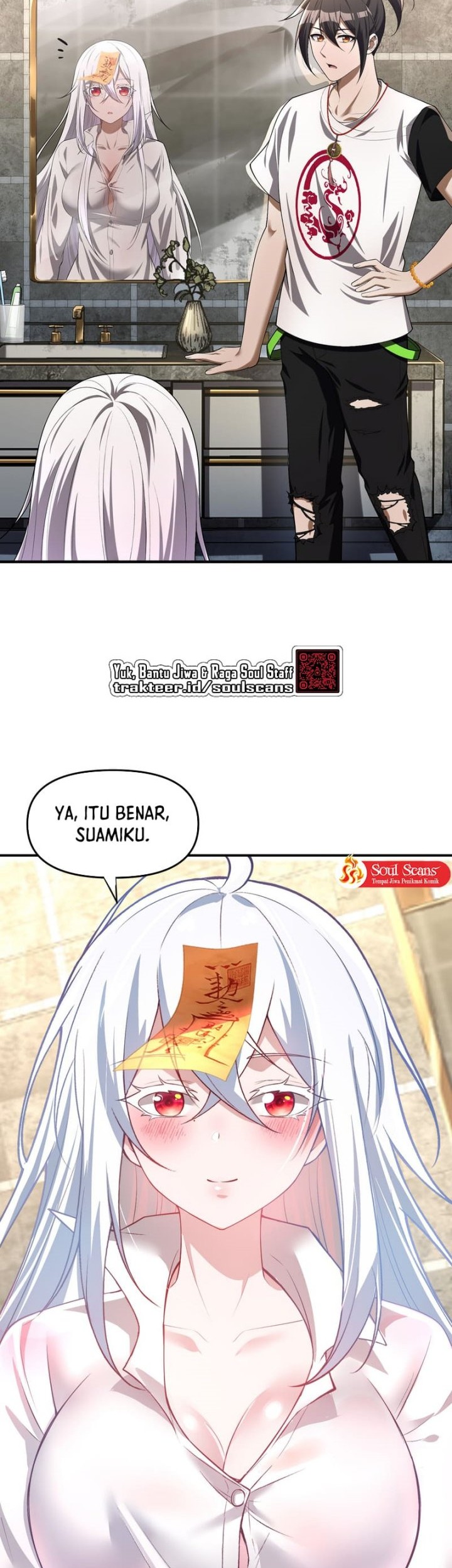 During The Live Streaming, I Proposed To A Female Ghost Chapter 5 - halaman 13
