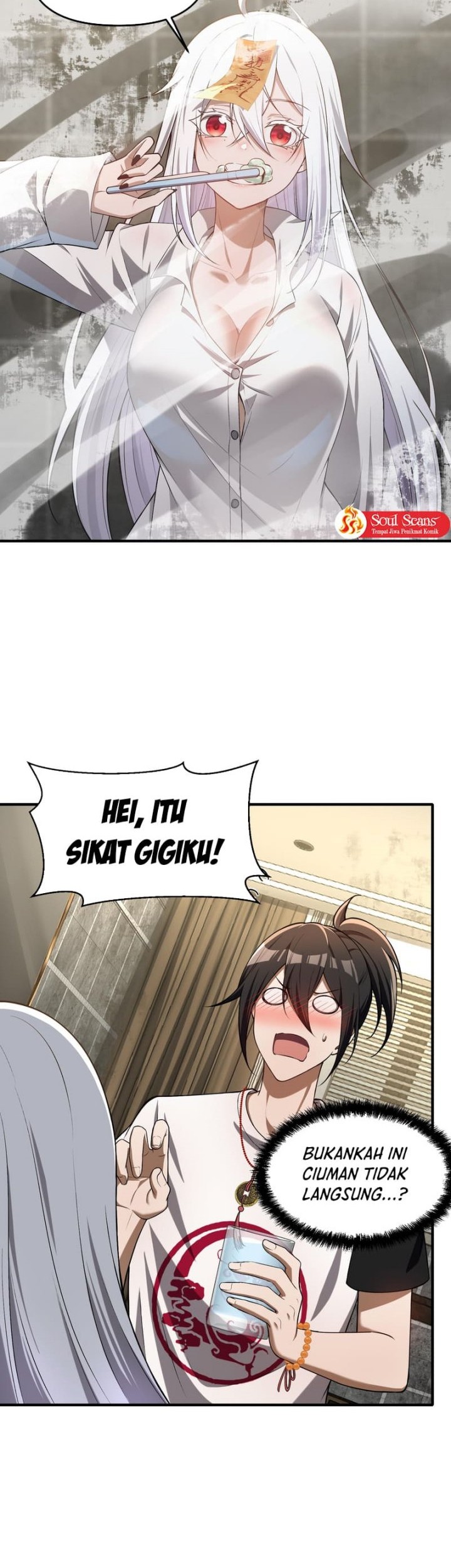 During The Live Streaming, I Proposed To A Female Ghost Chapter 5 - halaman 19
