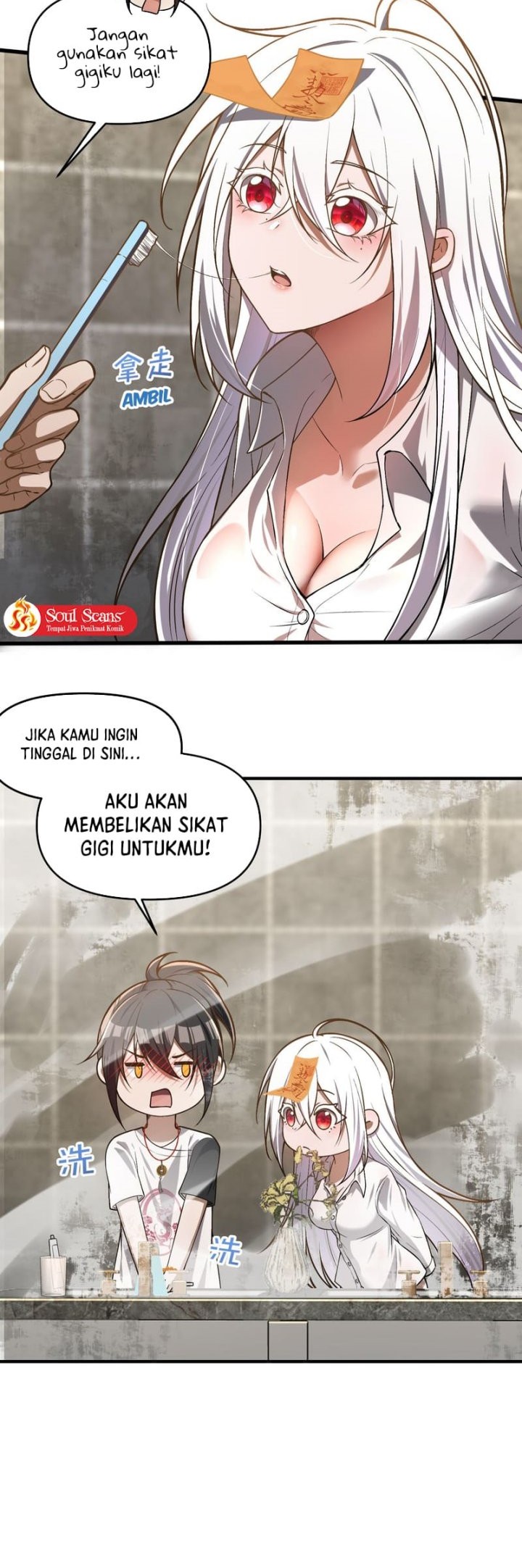 During The Live Streaming, I Proposed To A Female Ghost Chapter 5 - halaman 23