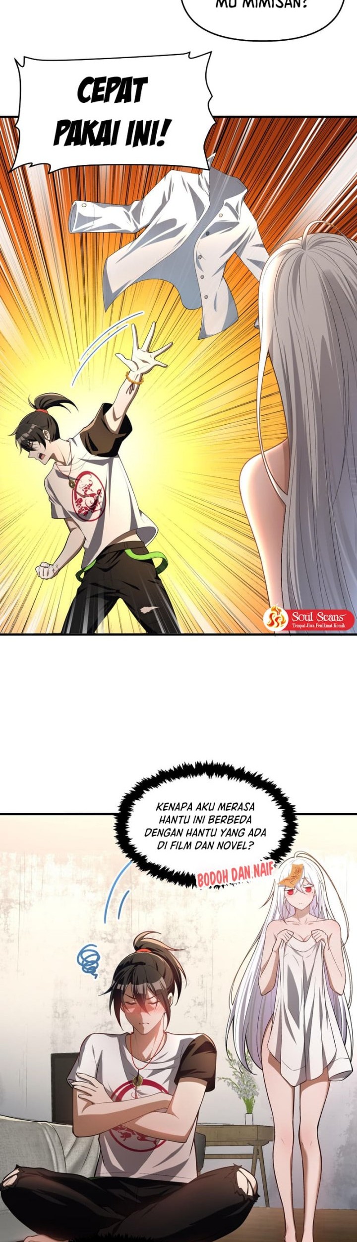 During The Live Streaming, I Proposed To A Female Ghost Chapter 5 - halaman 4