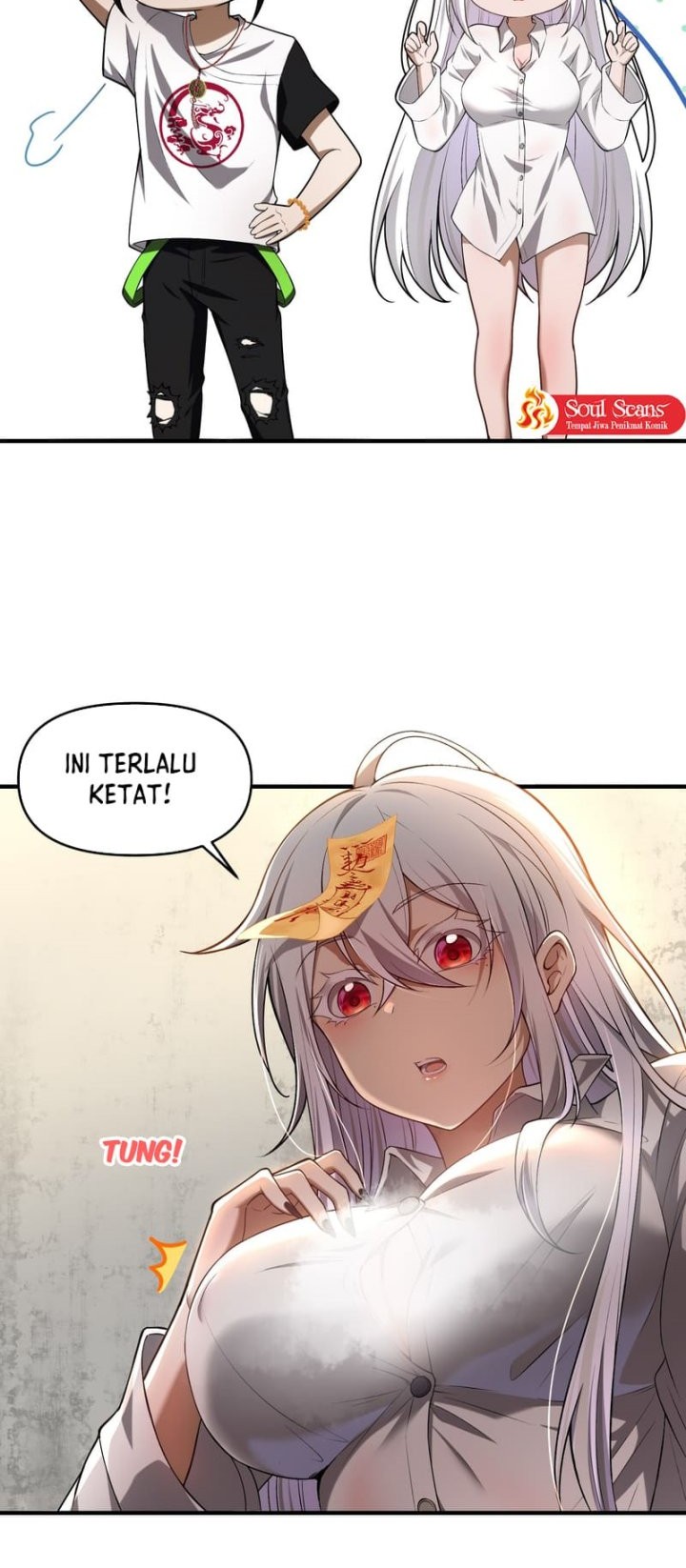 During The Live Streaming, I Proposed To A Female Ghost Chapter 5 - halaman 8