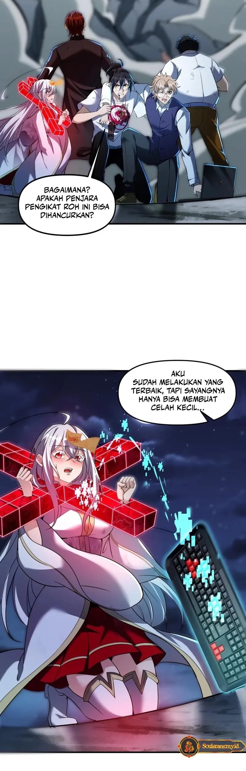 During The Live Streaming, I Proposed To A Female Ghost Chapter 51 - halaman 16