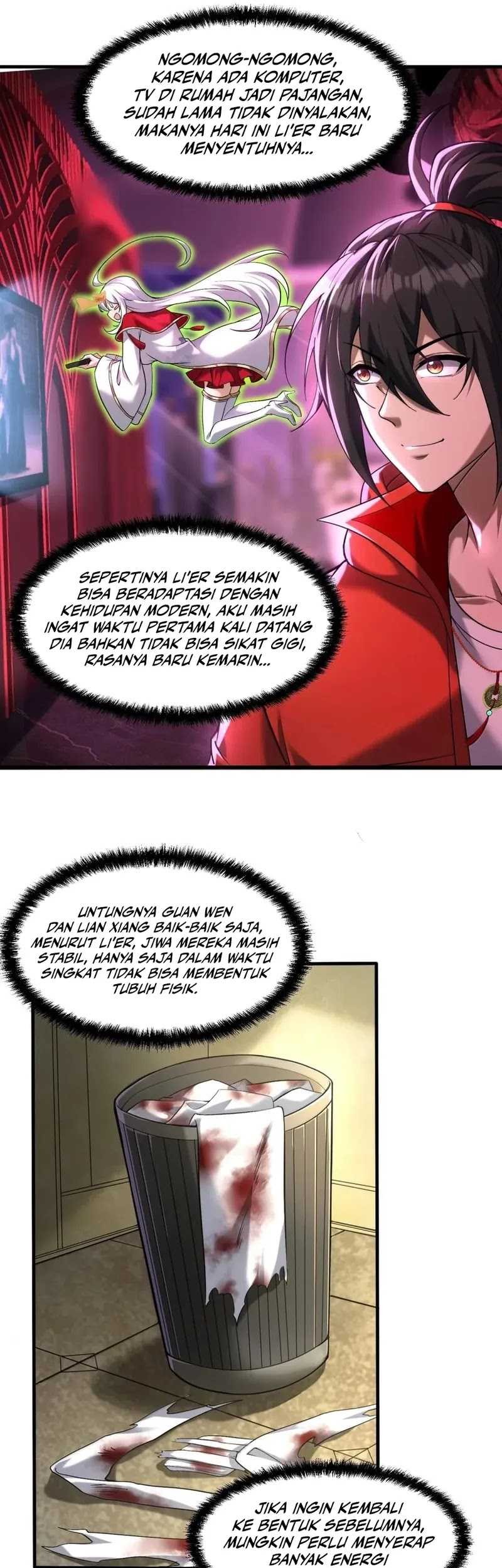 During The Live Streaming, I Proposed To A Female Ghost Chapter 55 - halaman 21