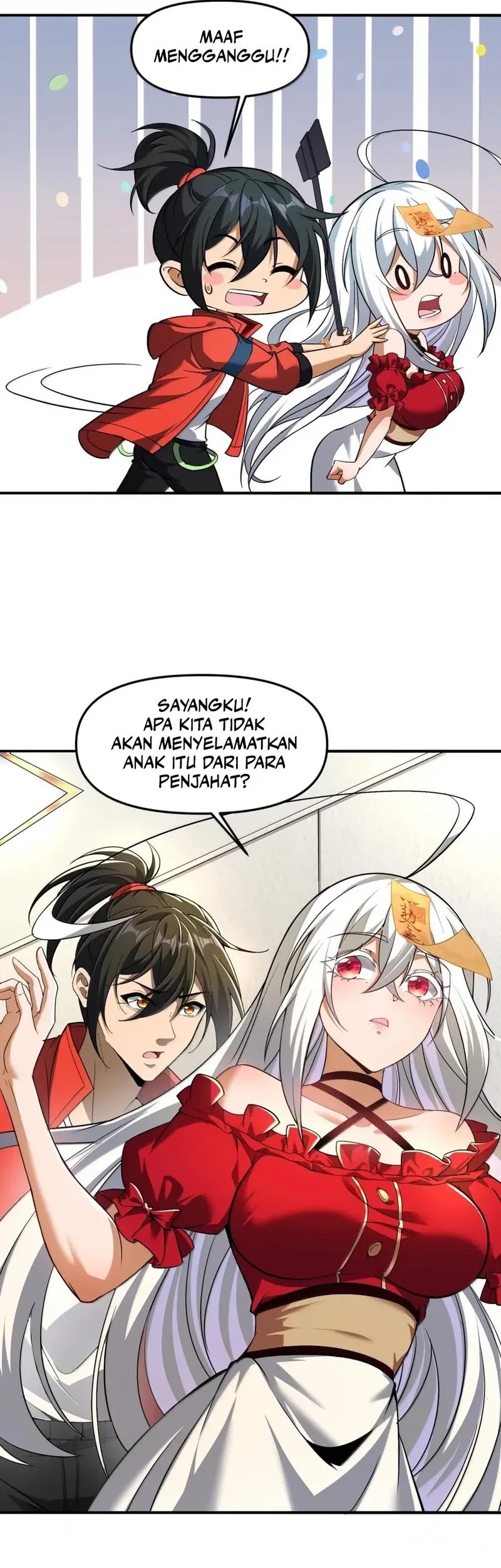 During The Live Streaming, I Proposed To A Female Ghost Chapter 57 - halaman 12