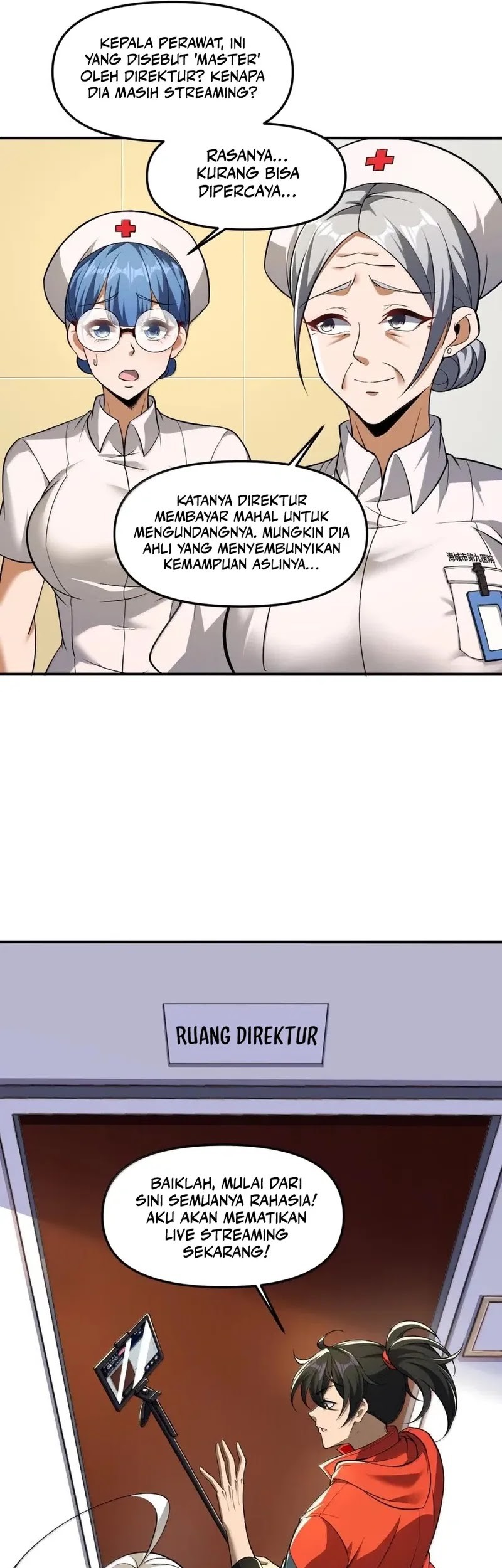 During The Live Streaming, I Proposed To A Female Ghost Chapter 57 - halaman 16