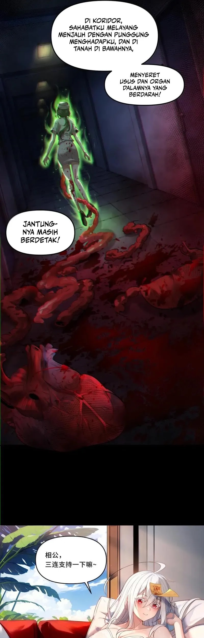 During The Live Streaming, I Proposed To A Female Ghost Chapter 57 - halaman 52
