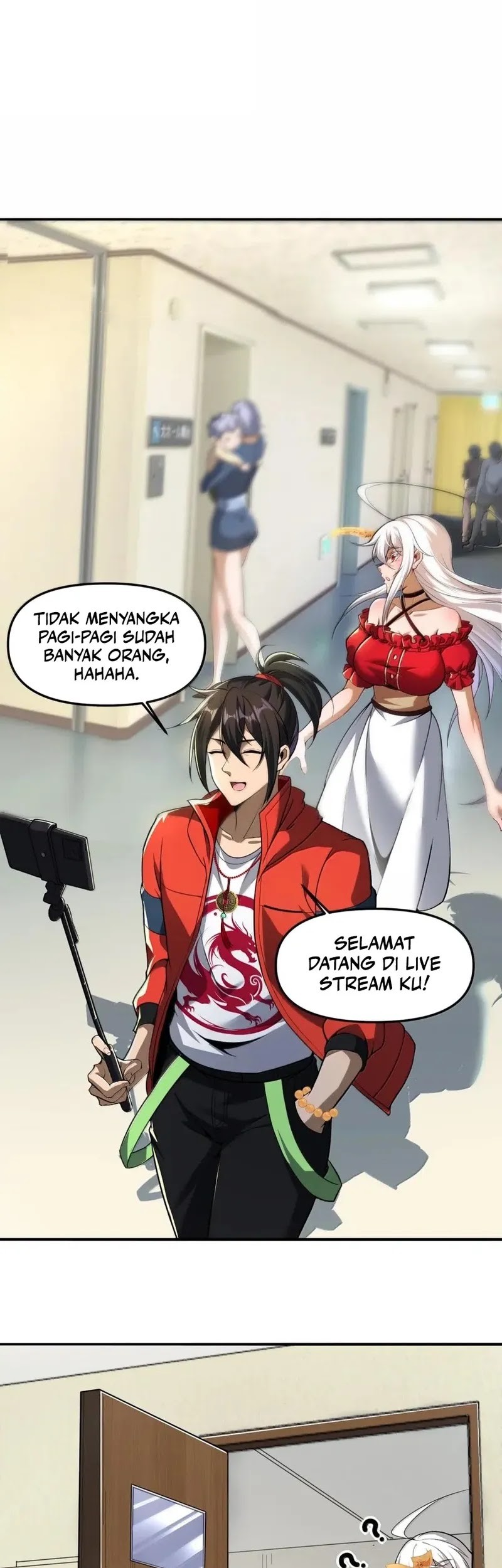During The Live Streaming, I Proposed To A Female Ghost Chapter 57 - halaman 6