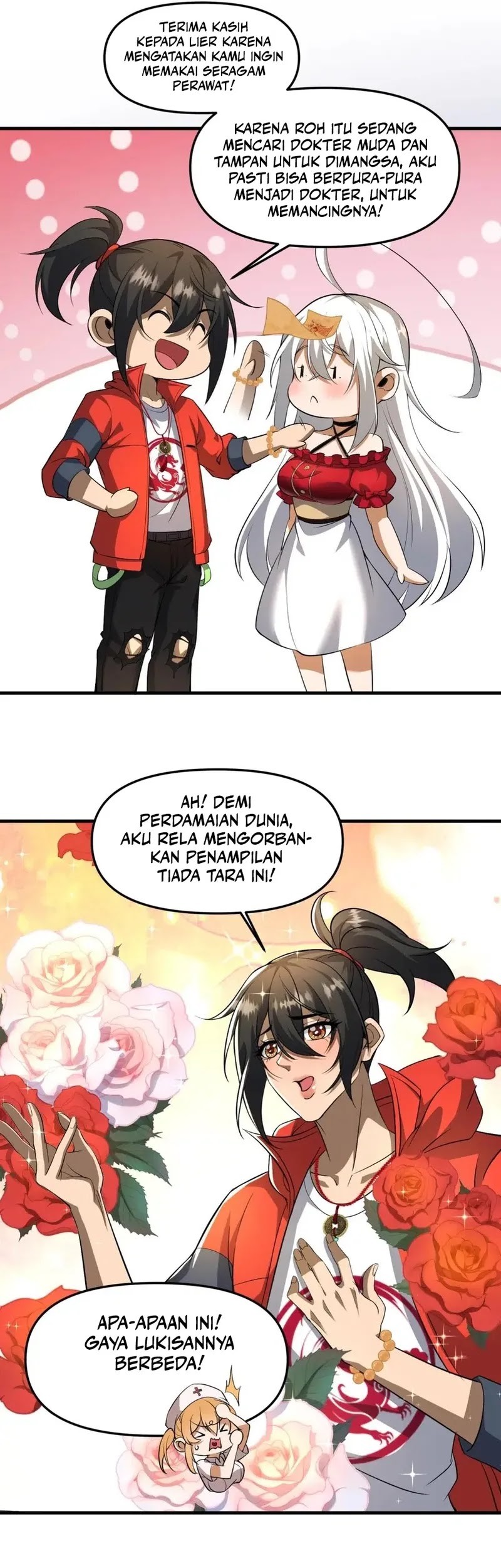 During The Live Streaming, I Proposed To A Female Ghost Chapter 58 - halaman 18