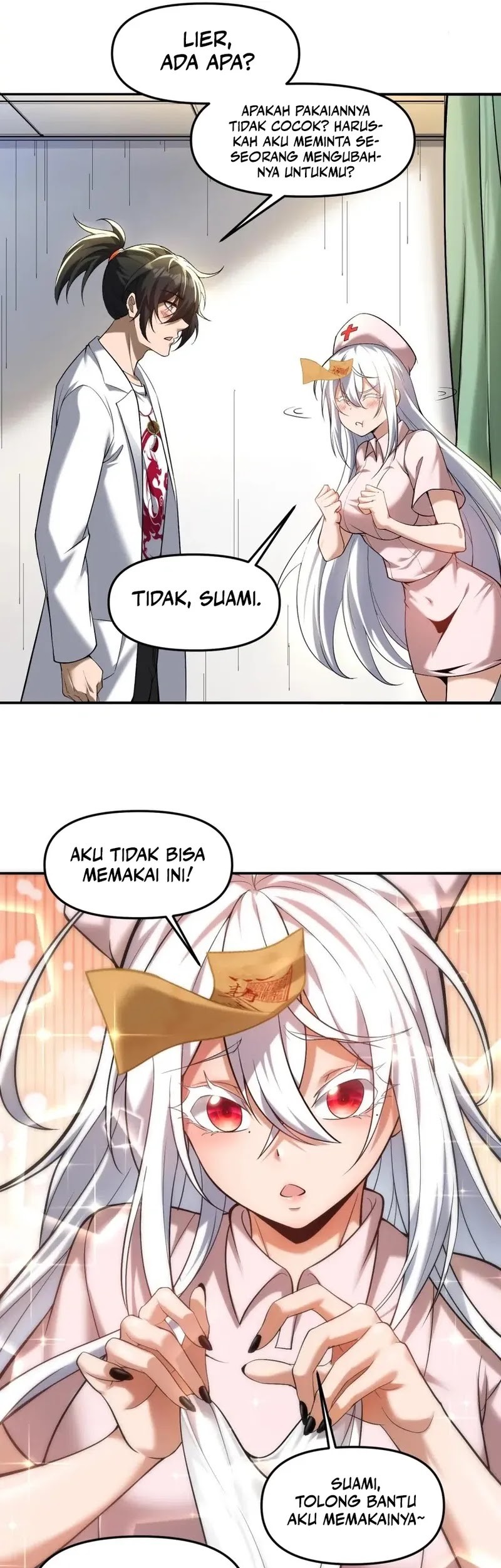 During The Live Streaming, I Proposed To A Female Ghost Chapter 58 - halaman 26