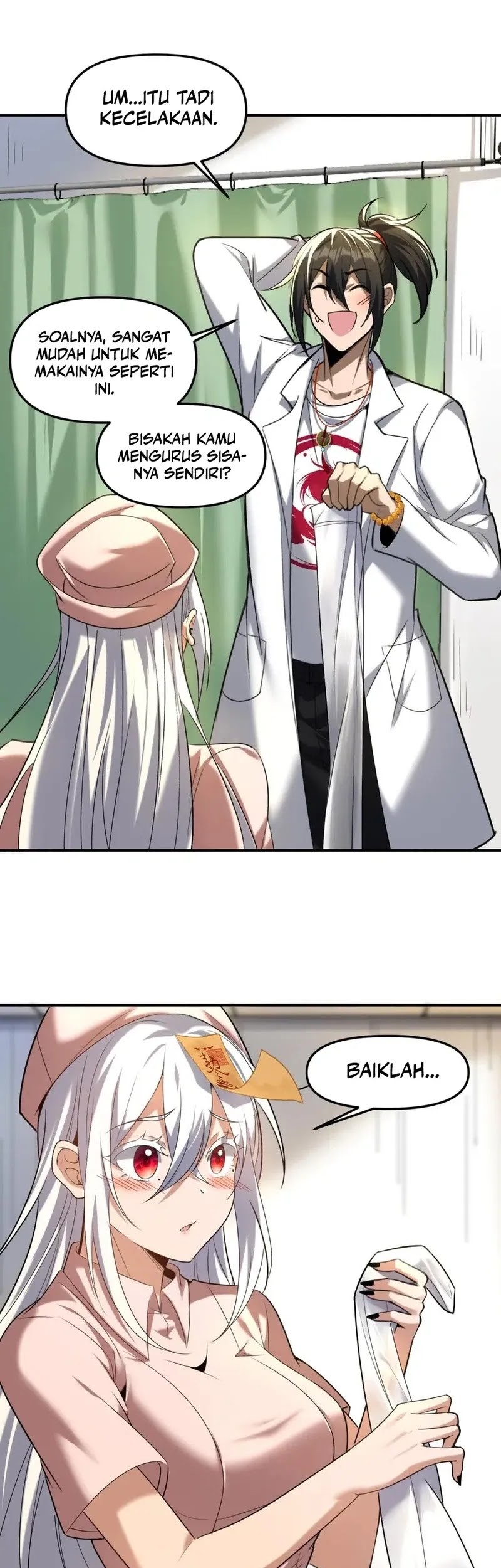 During The Live Streaming, I Proposed To A Female Ghost Chapter 58 - halaman 34