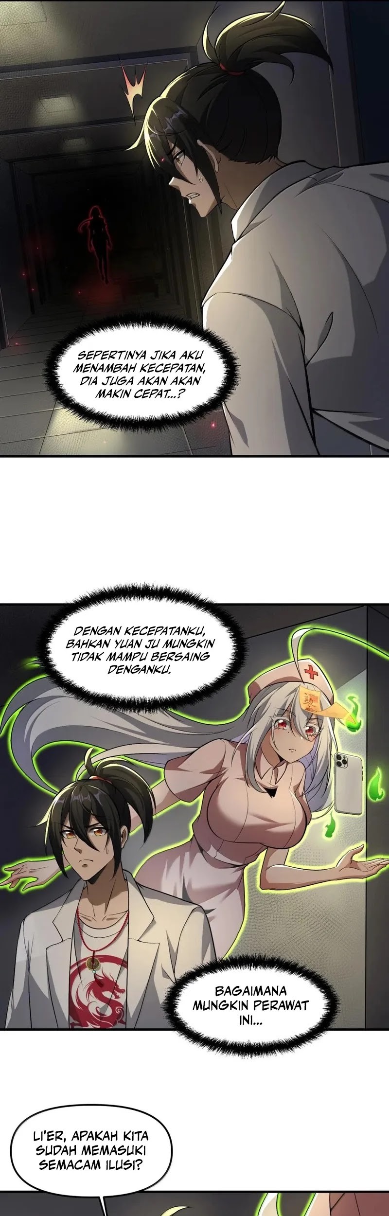 During The Live Streaming, I Proposed To A Female Ghost Chapter 59 - halaman 14