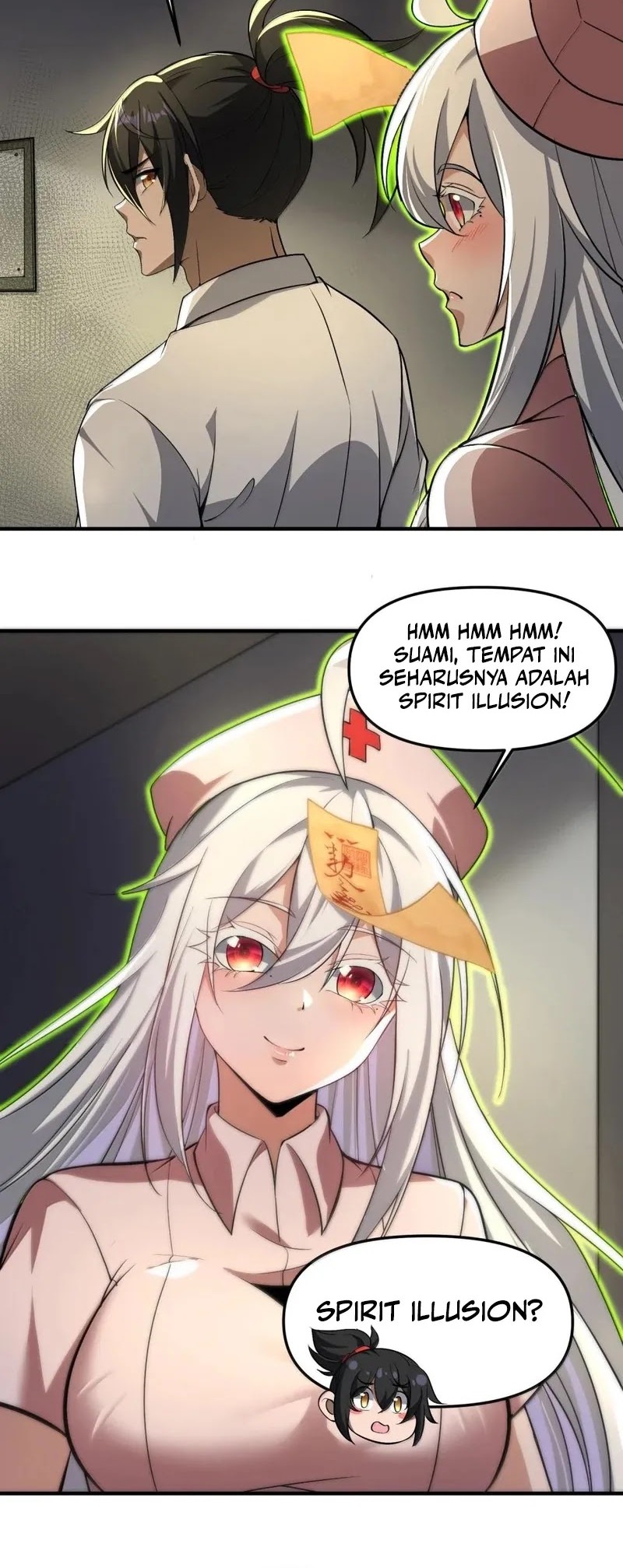 During The Live Streaming, I Proposed To A Female Ghost Chapter 59 - halaman 15