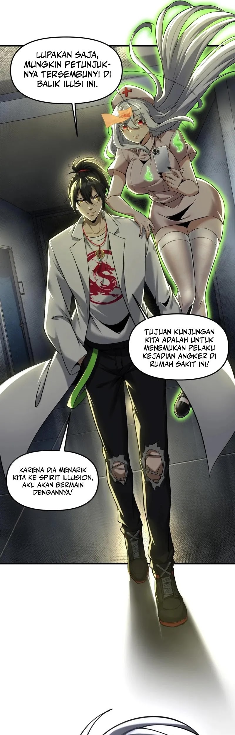 During The Live Streaming, I Proposed To A Female Ghost Chapter 59 - halaman 18