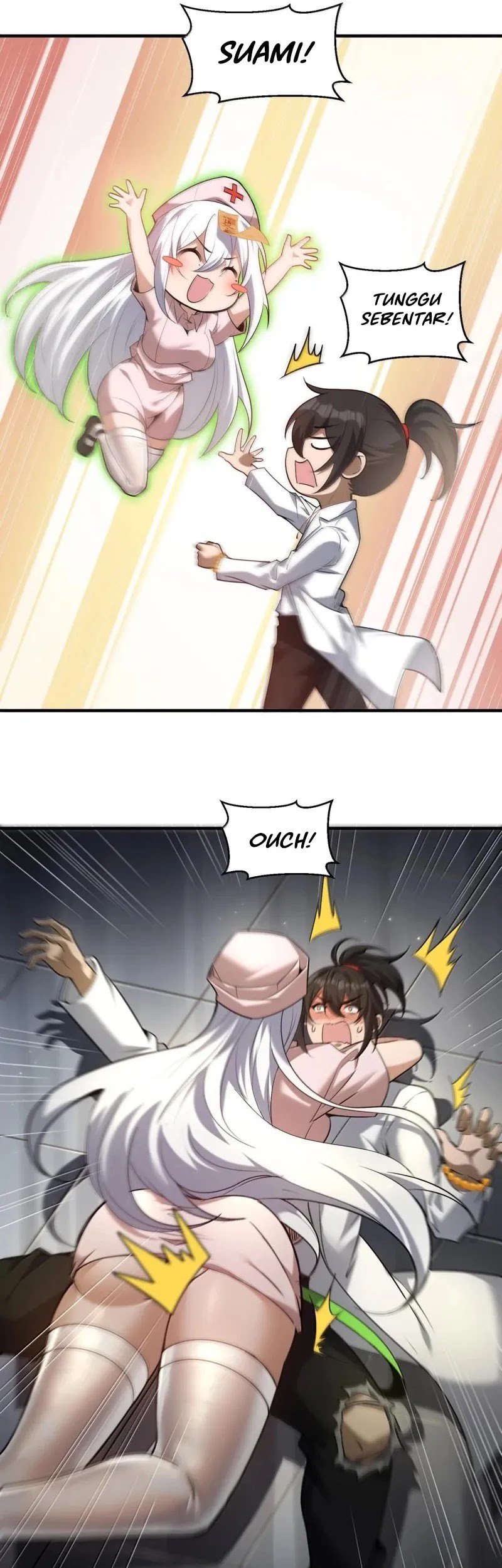 During The Live Streaming, I Proposed To A Female Ghost Chapter 59 - halaman 32