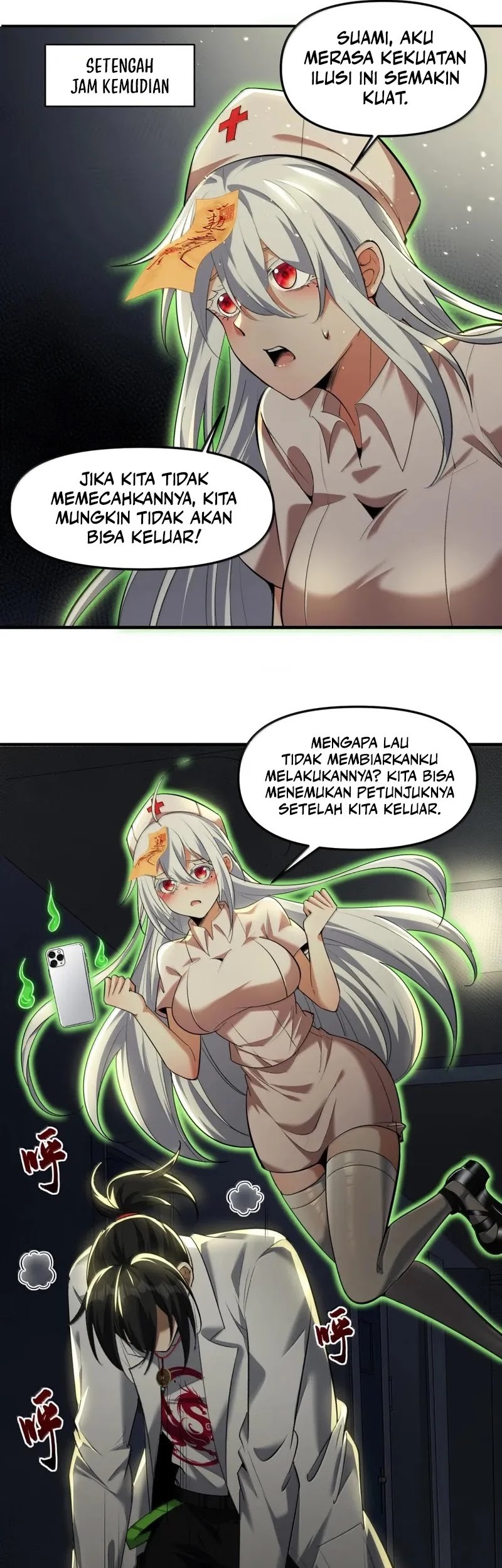 During The Live Streaming, I Proposed To A Female Ghost Chapter 59 - halaman 38