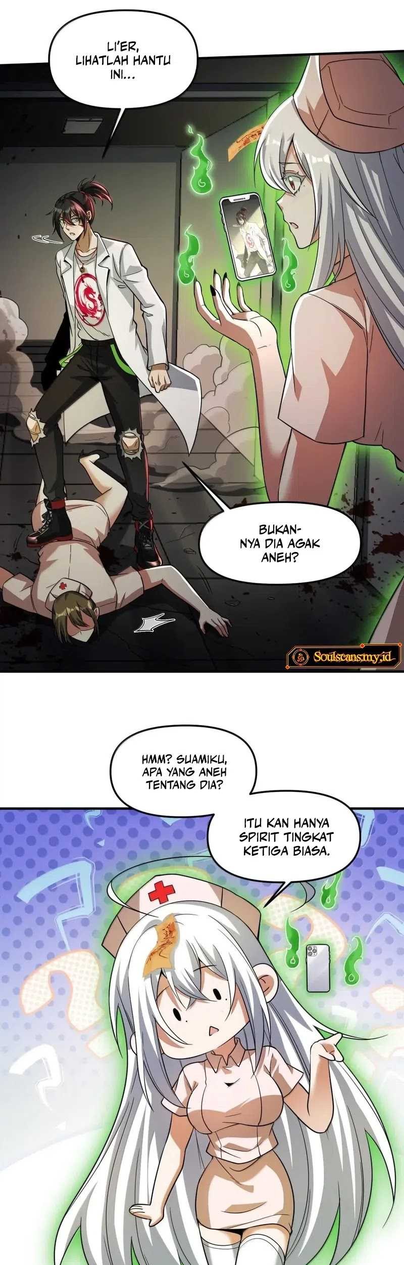 During The Live Streaming, I Proposed To A Female Ghost Chapter 60 - halaman 24