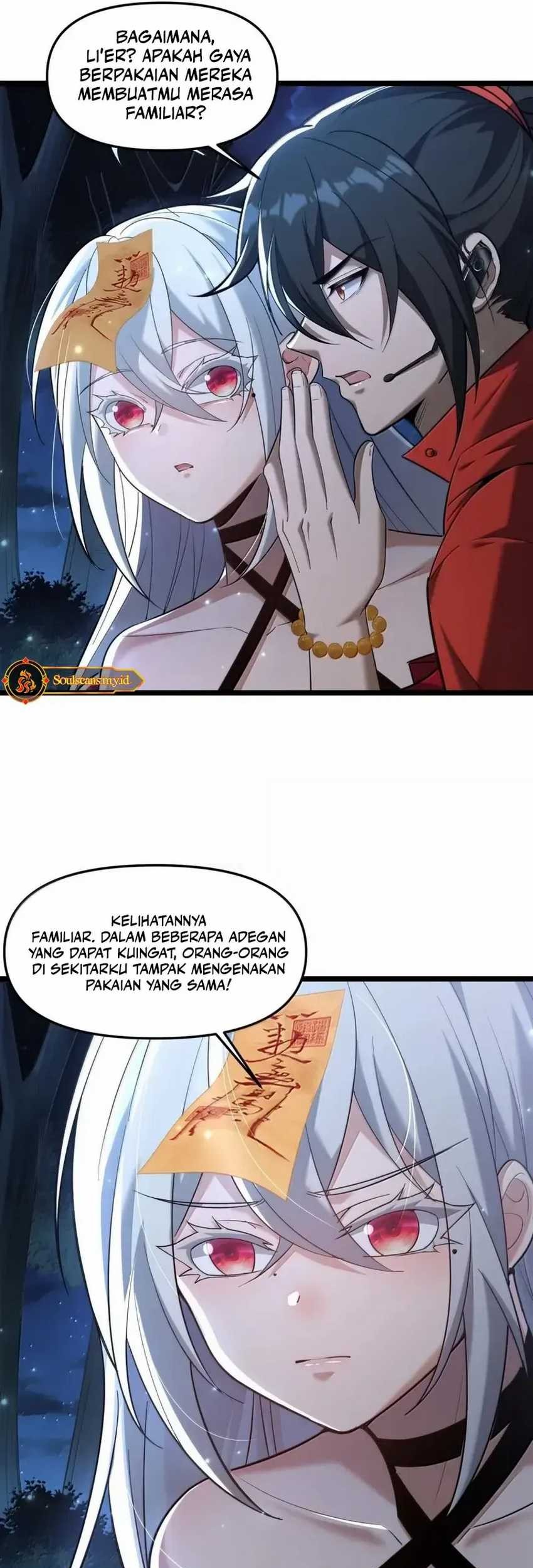 During The Live Streaming, I Proposed To A Female Ghost Chapter 70 - halaman 56