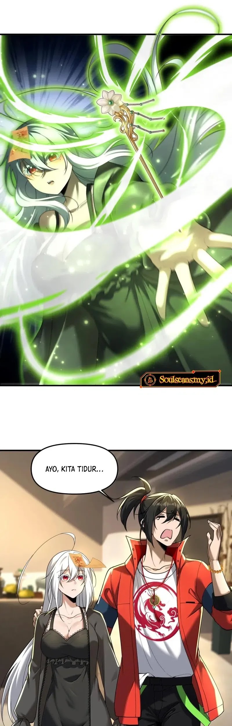 During The Live Streaming, I Proposed To A Female Ghost Chapter 76 - halaman 12