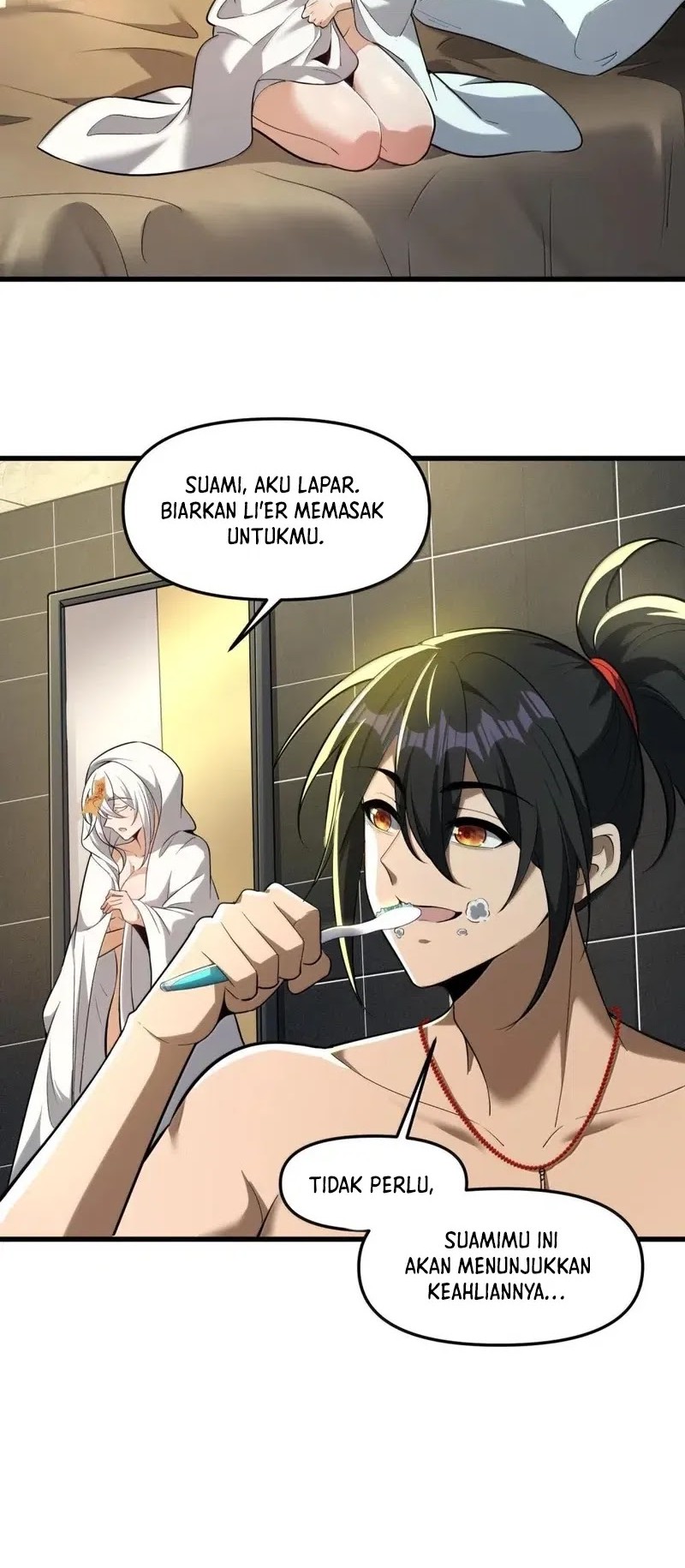 During The Live Streaming, I Proposed To A Female Ghost Chapter 76 - halaman 45