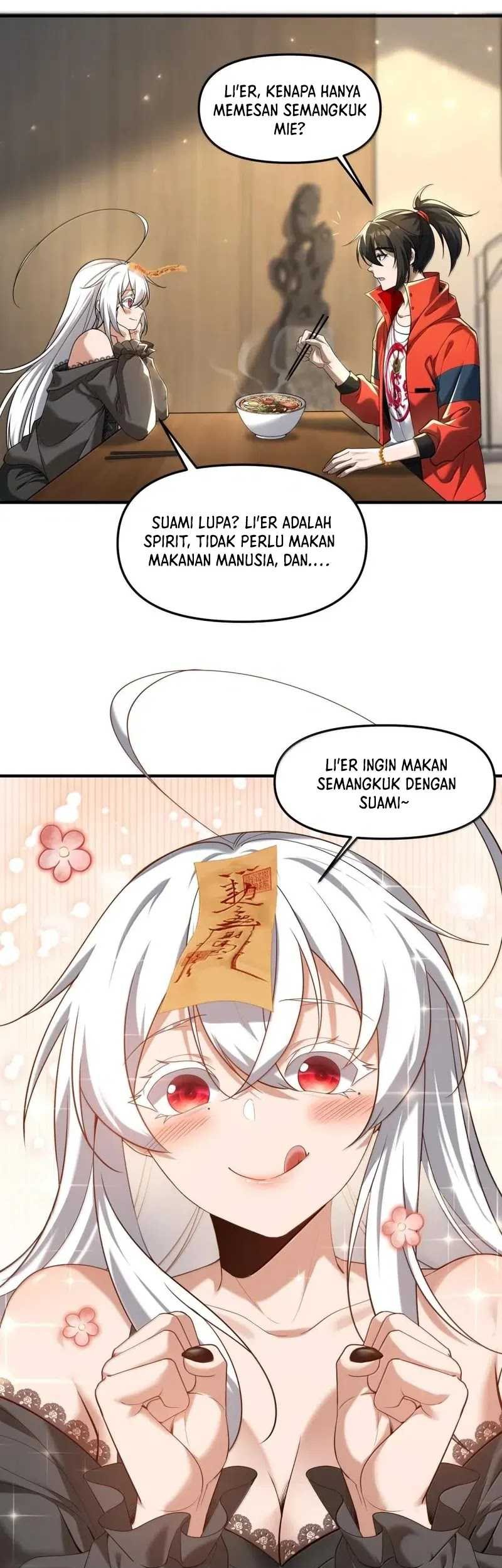 During The Live Streaming, I Proposed To A Female Ghost Chapter 77 - halaman 9