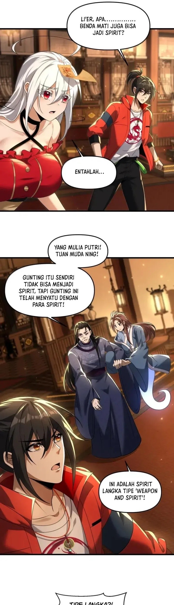 During The Live Streaming, I Proposed To A Female Ghost Chapter 82 - halaman 21