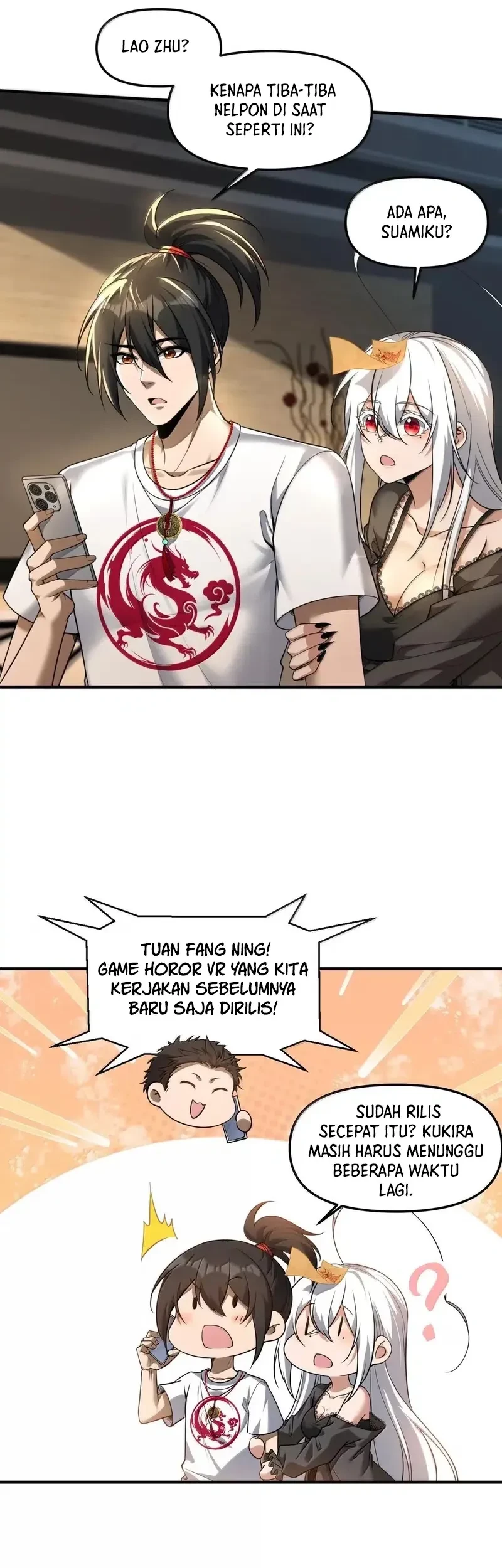 During The Live Streaming, I Proposed To A Female Ghost Chapter 91 - halaman 26