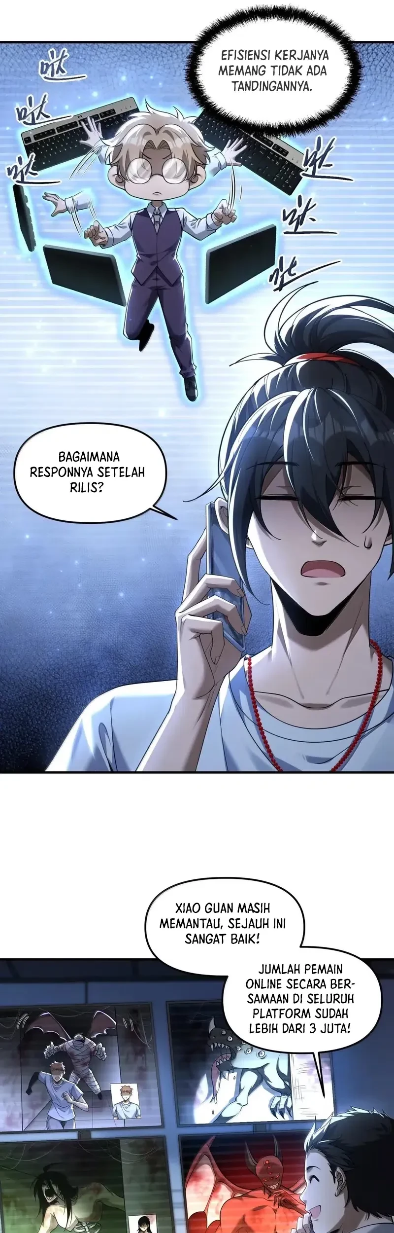 During The Live Streaming, I Proposed To A Female Ghost Chapter 91 - halaman 28