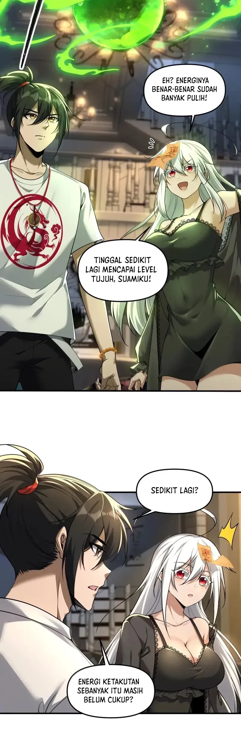 During The Live Streaming, I Proposed To A Female Ghost Chapter 91 - halaman 33