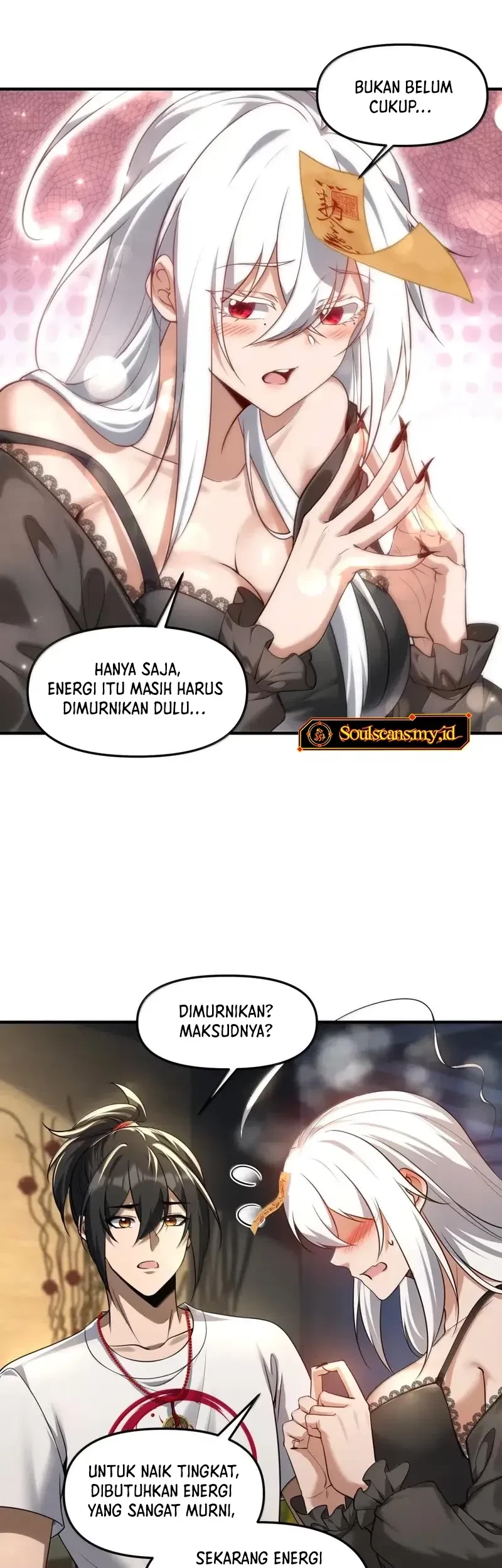 During The Live Streaming, I Proposed To A Female Ghost Chapter 91 - halaman 34