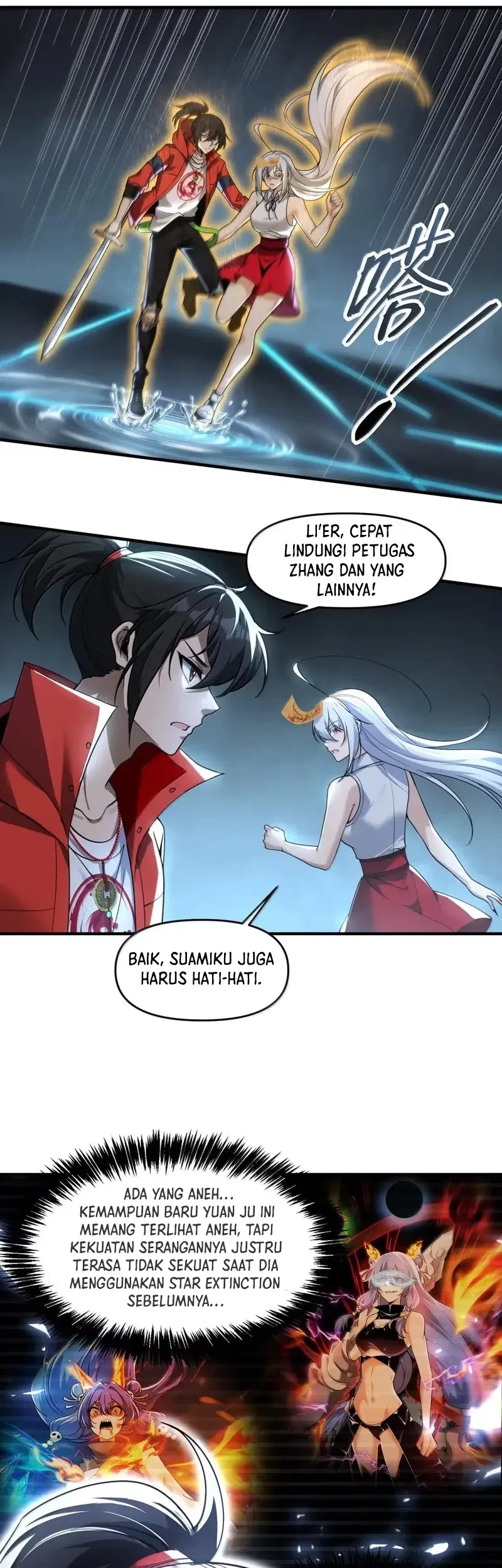 During The Live Streaming, I Proposed To A Female Ghost Chapter 95 - halaman 26