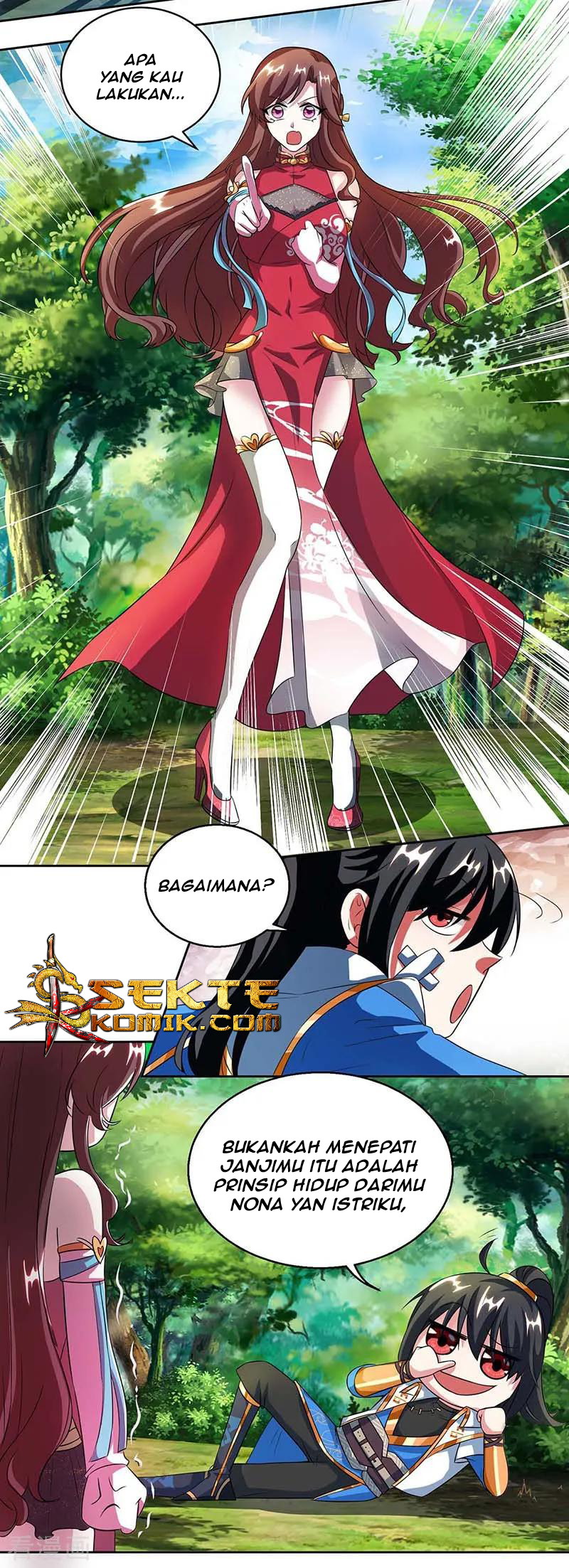 Dushi Xiaoyao Chapter 141 - halaman 9