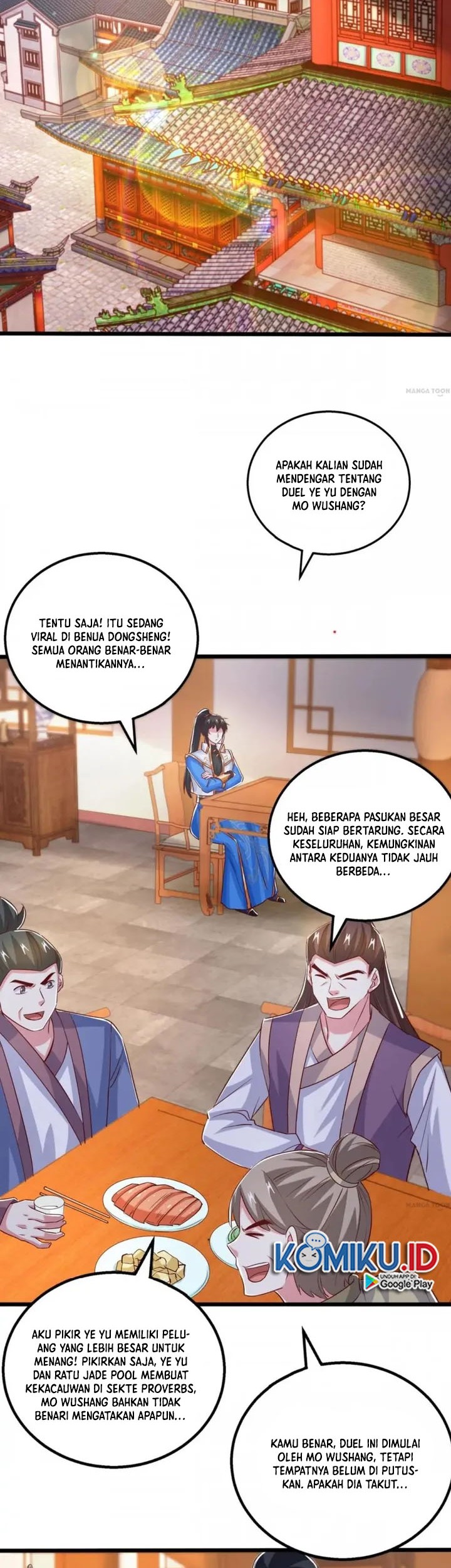 Dushi Xiaoyao Chapter 387 - halaman 7