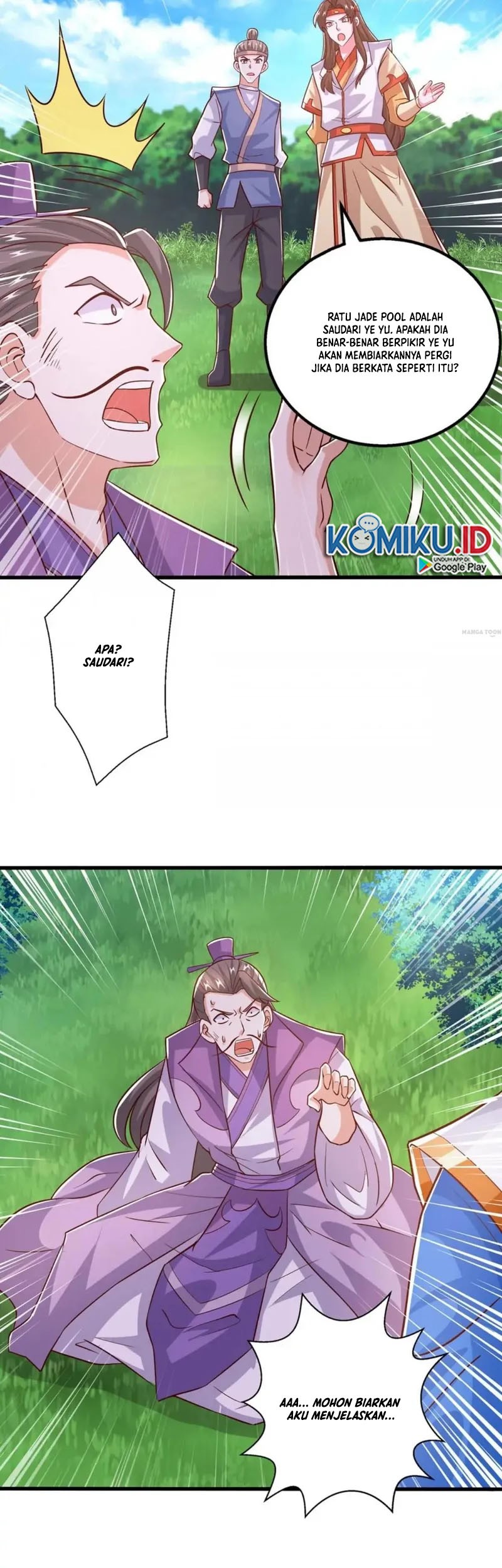 Dushi Xiaoyao Chapter 418 - halaman 24
