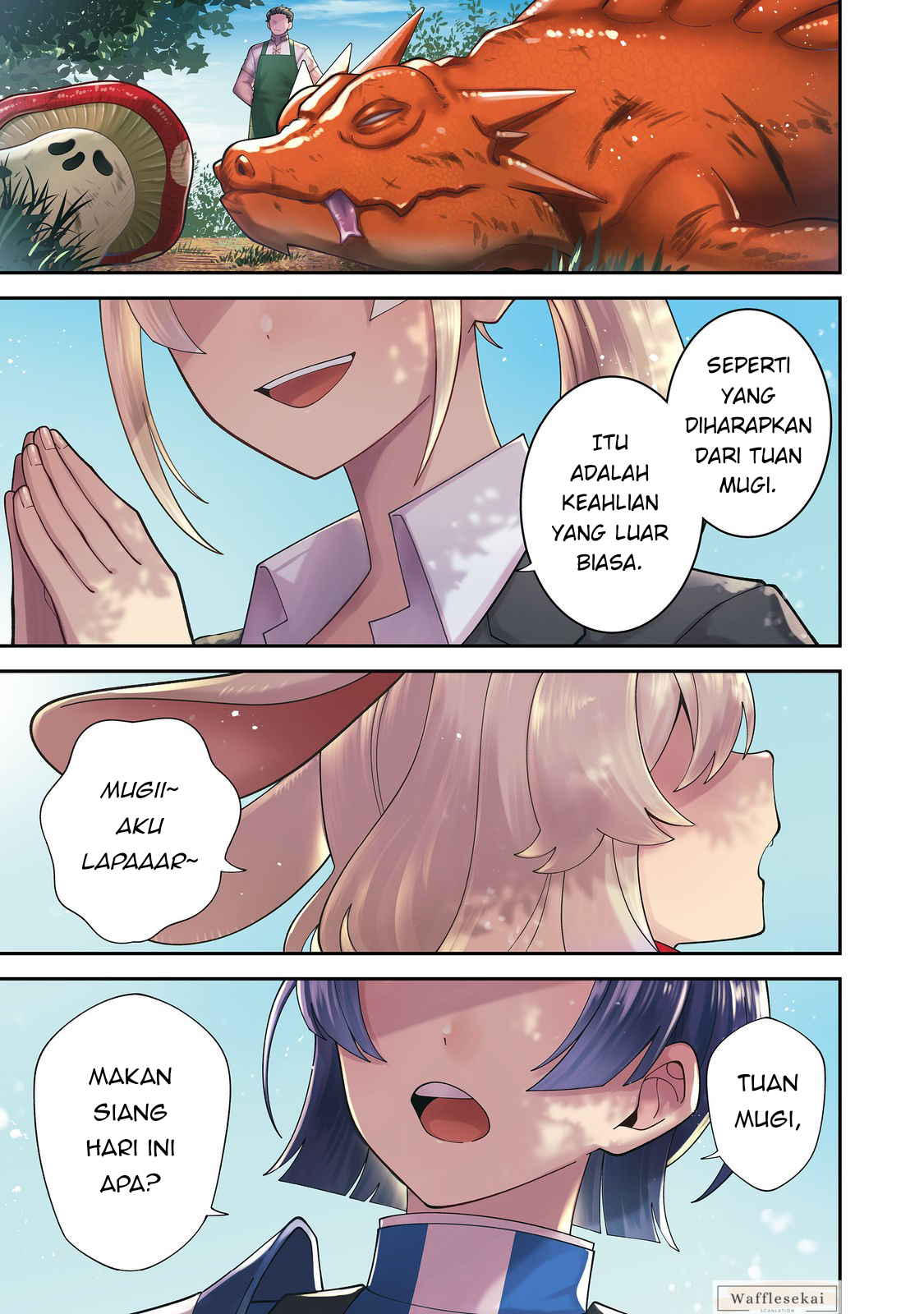 E? Guild-nai de Yuiitsu "Cook" wo Kiwameteru Ore wo Kubi desu ka? @comic Chapter 1 - halaman 2