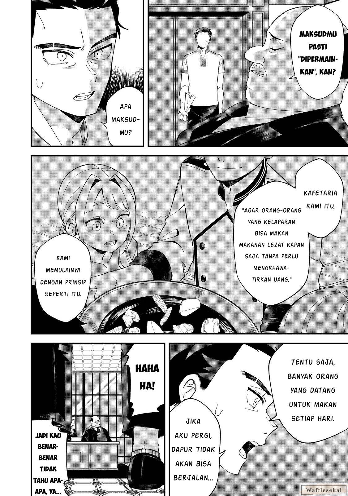 E? Guild-nai de Yuiitsu "Cook" wo Kiwameteru Ore wo Kubi desu ka? @comic Chapter 1 - halaman 8