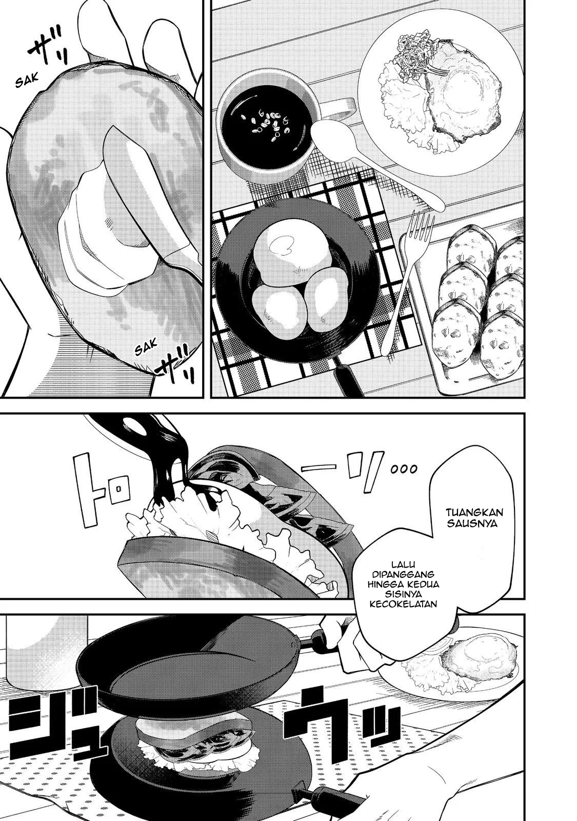 E? Guild nai de Yuiitsu Cook wo Kiwameteru Ore wo Kubidesu ka? Chapter 3 - halaman 6