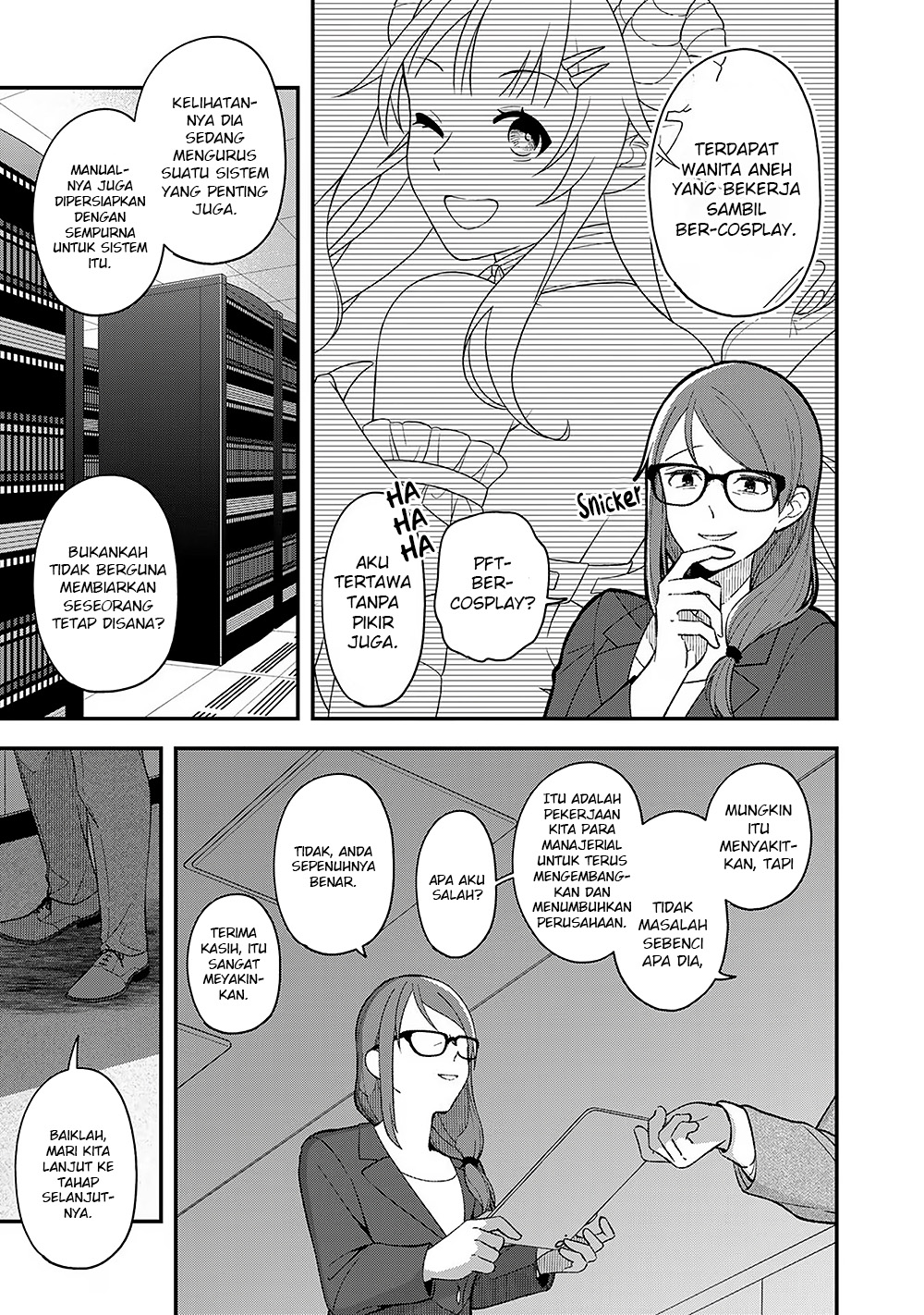 E, Shanai System Subete One Operation shiteiru Watashi wo Kaiko desu ka? Chapter 1 - halaman 31