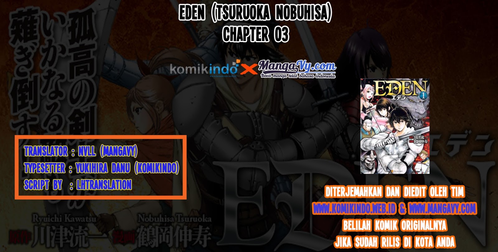 Eden Chapter 3 - halaman 1