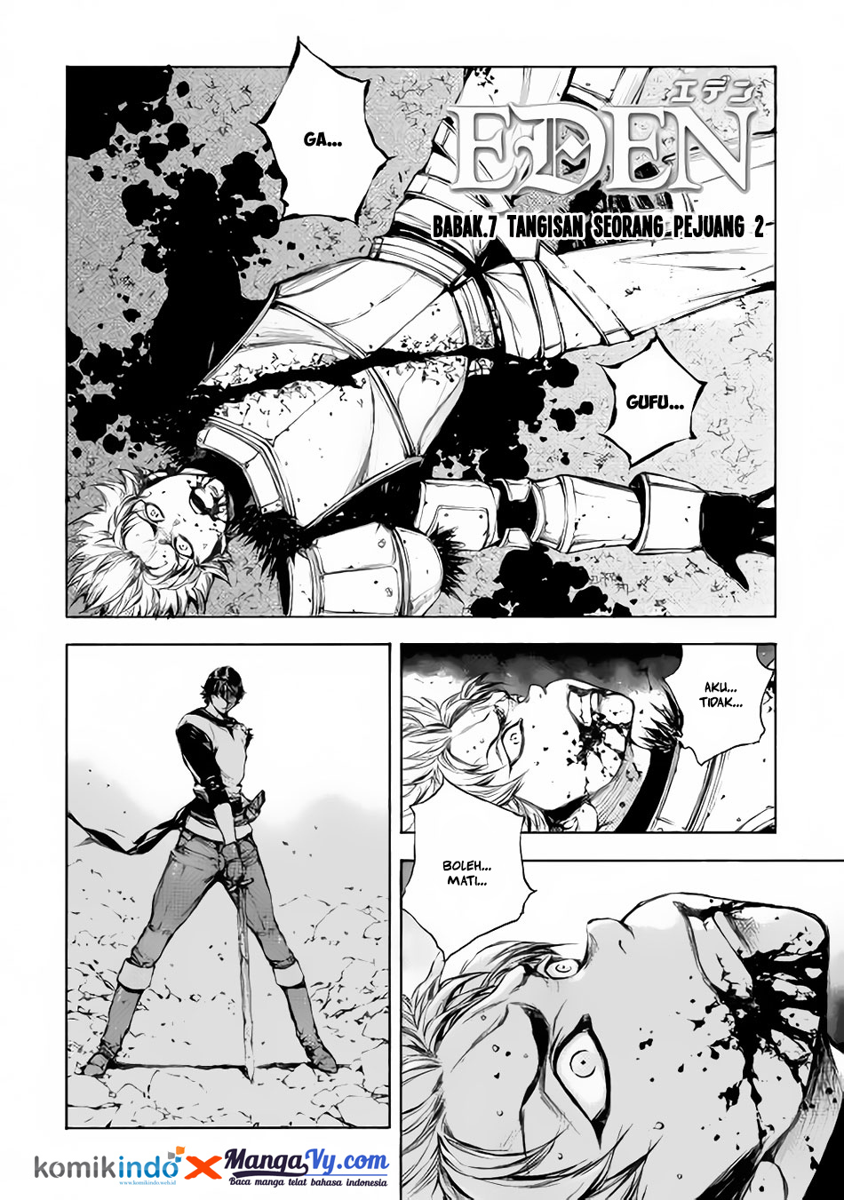 Eden Chapter 7 - halaman 3