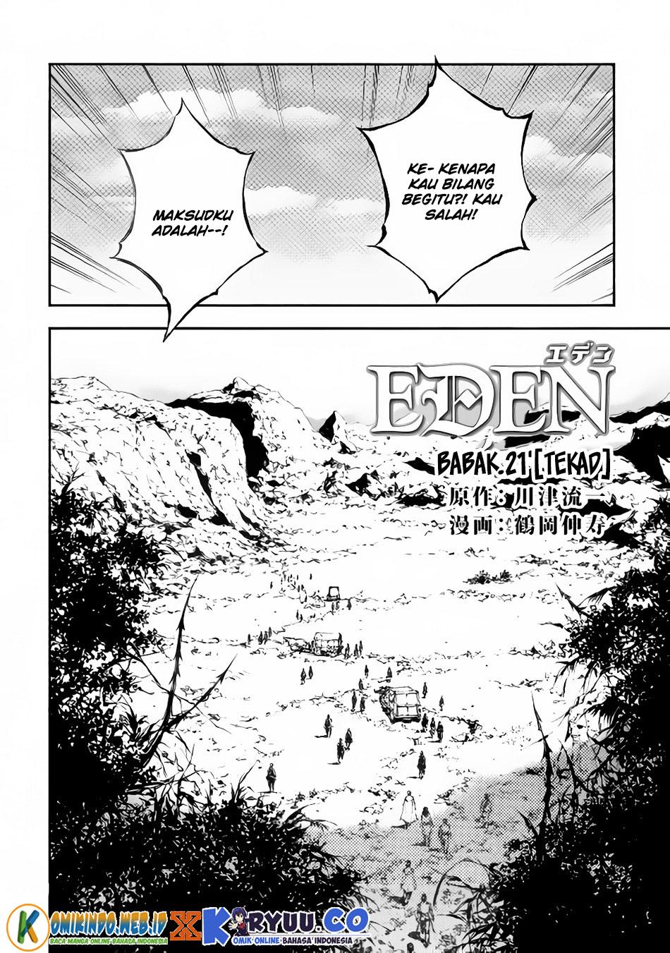 Eden (TSURUOKA Nobuhisa) Chapter 21 - halaman 3