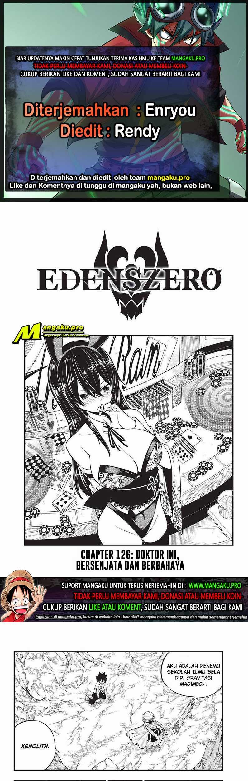 Eden's Zero Chapter 126 - halaman 1
