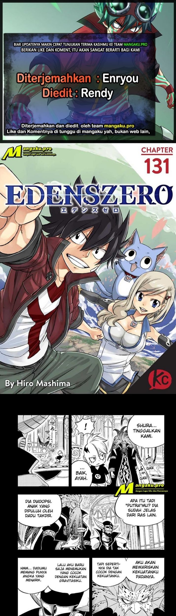 Eden's Zero Chapter 131 - halaman 1