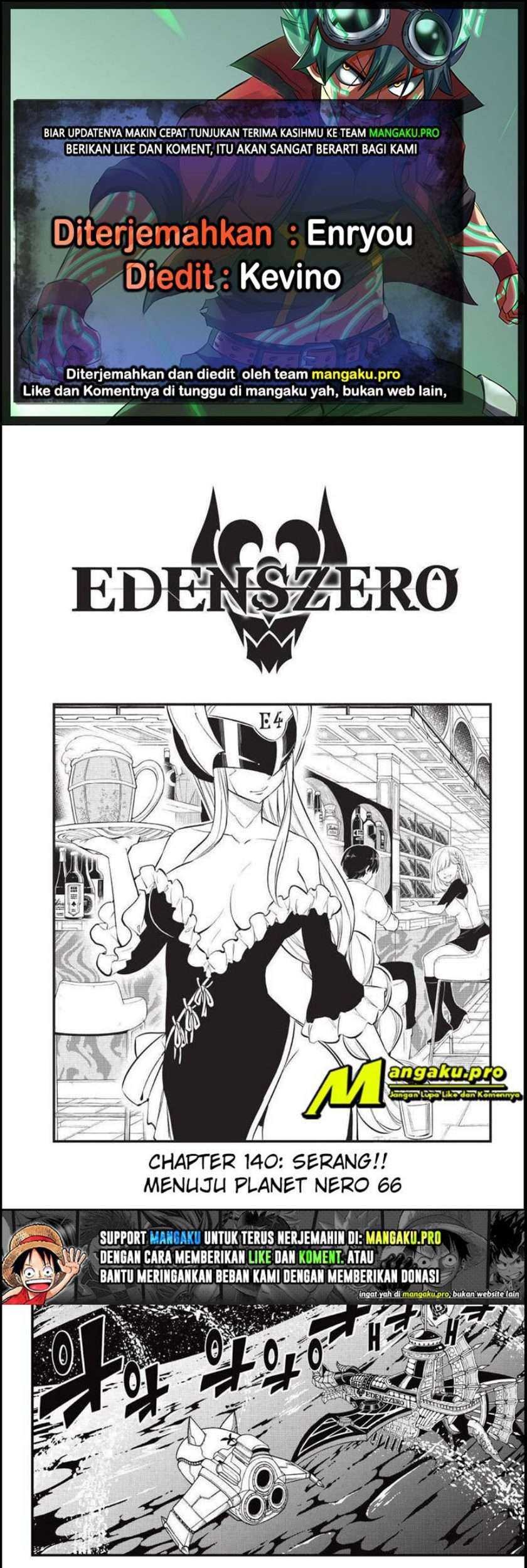Eden's Zero Chapter 140 - halaman 1