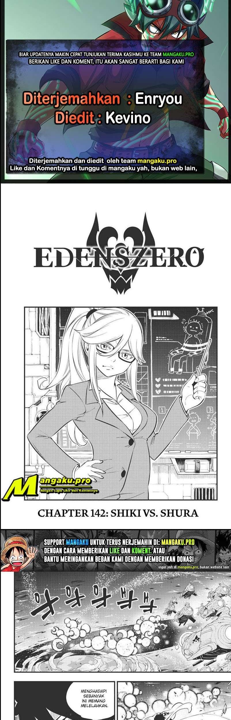 Eden's Zero Chapter 142 - halaman 1