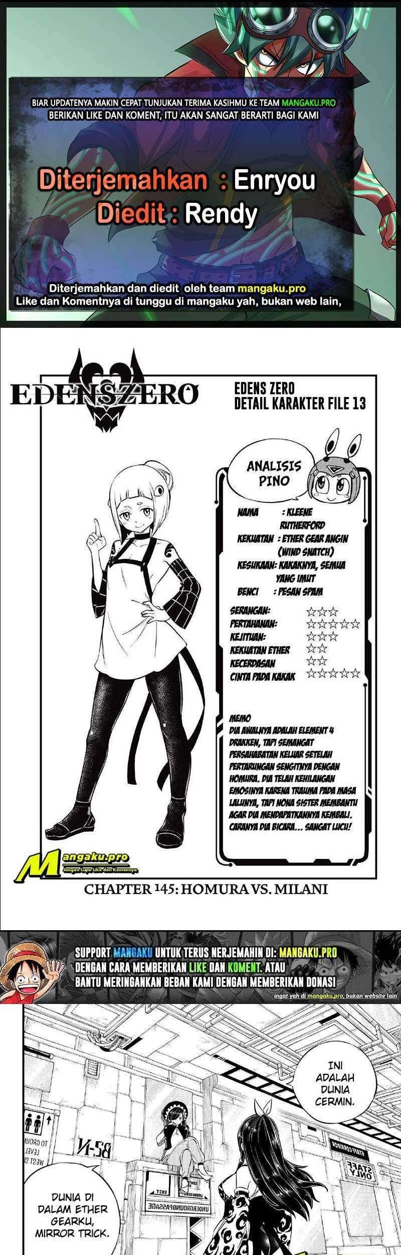 Eden's Zero Chapter 145 - halaman 1